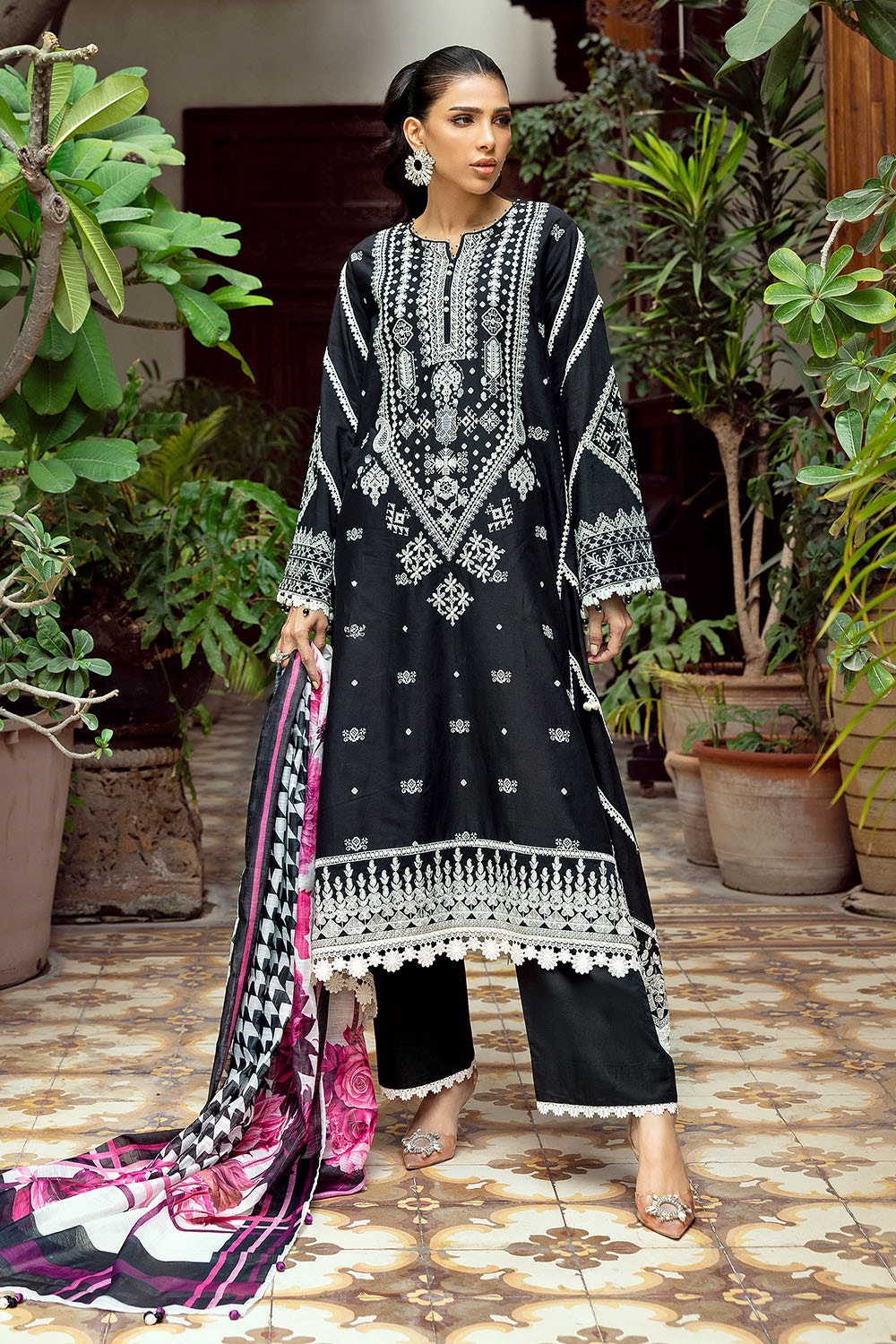 Gul Ahmed | Festive Capsule 25 | SP-52043 by Gul Ahmed - Designer Dress - Type: Ladies Clothes - Available at Libayah - 100% Original