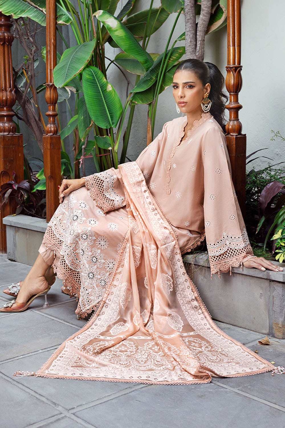 Gul Ahmed | Festive Capsule 25 | SP-52047 by Gul Ahmed - Designer Dress - Type: Ladies Clothes - Available at Libayah - 100% Original