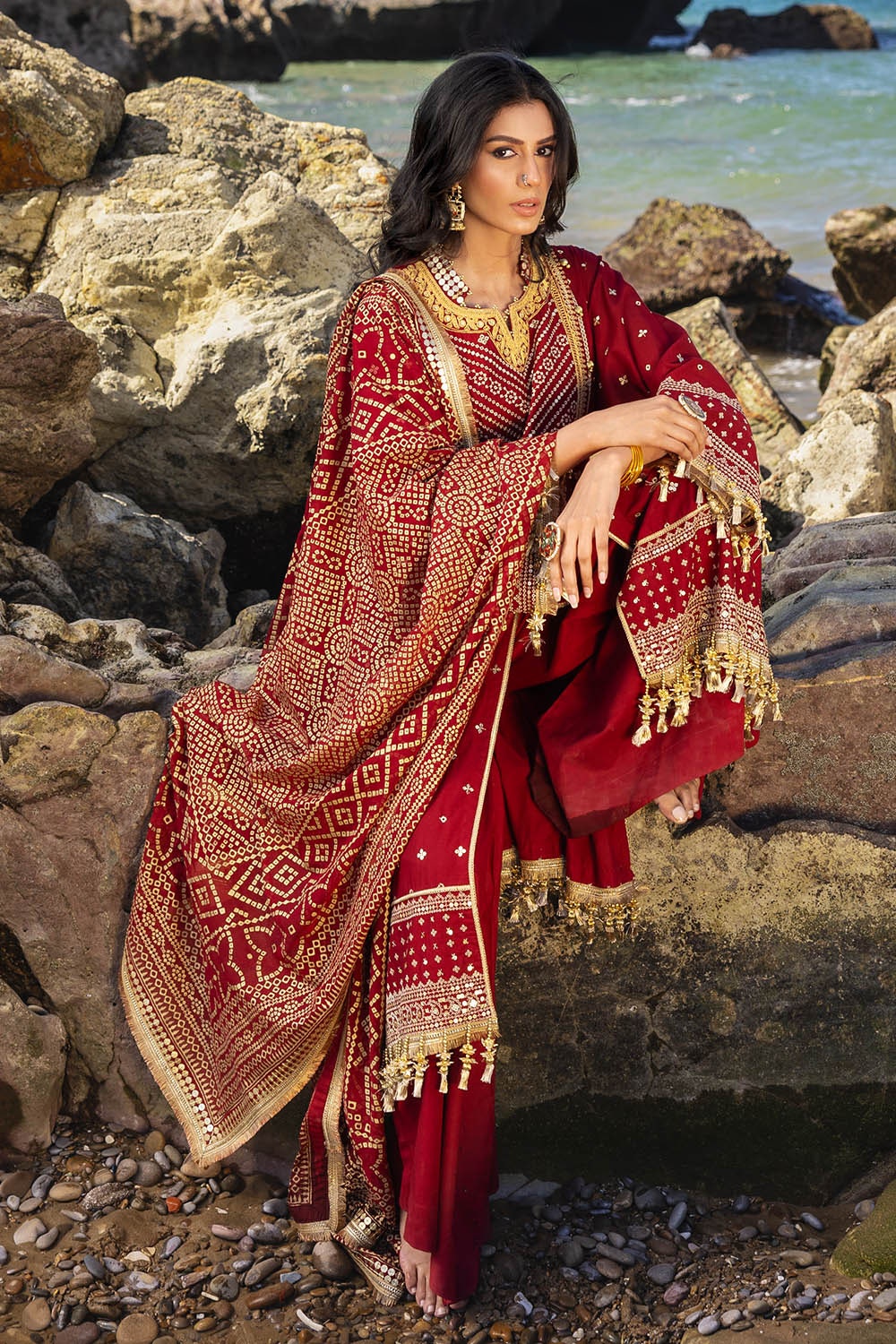 Gul Ahmed | Chunri Lawn 25 | BM-52018 by Gul Ahmed - Designer Dress - Type: Ladies Clothes - Available at Libayah - 100% Original