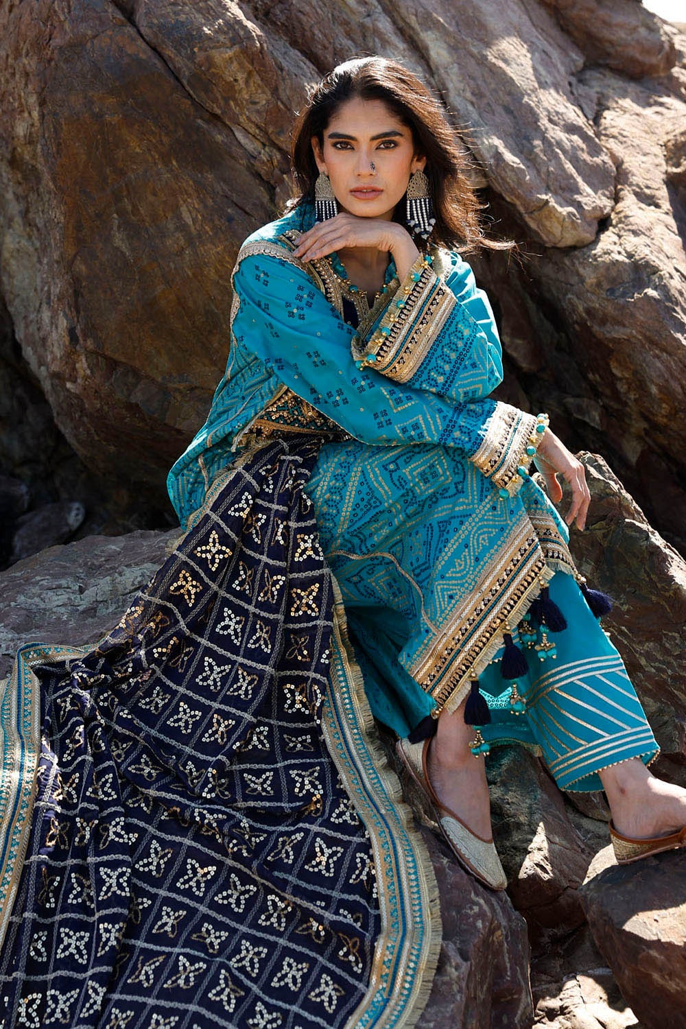 Gul Ahmed | Chunri Lawn 25 | BM-52021 by Gul Ahmed - Designer Dress - Type: Ladies Clothes - Available at Libayah - 100% Original