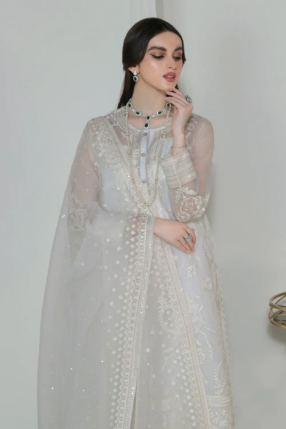Baroque | Formals Collection | UF-186 by Baroque - Designer Dress - Type: Ladies Clothes - Available at Libayah - 100% Original