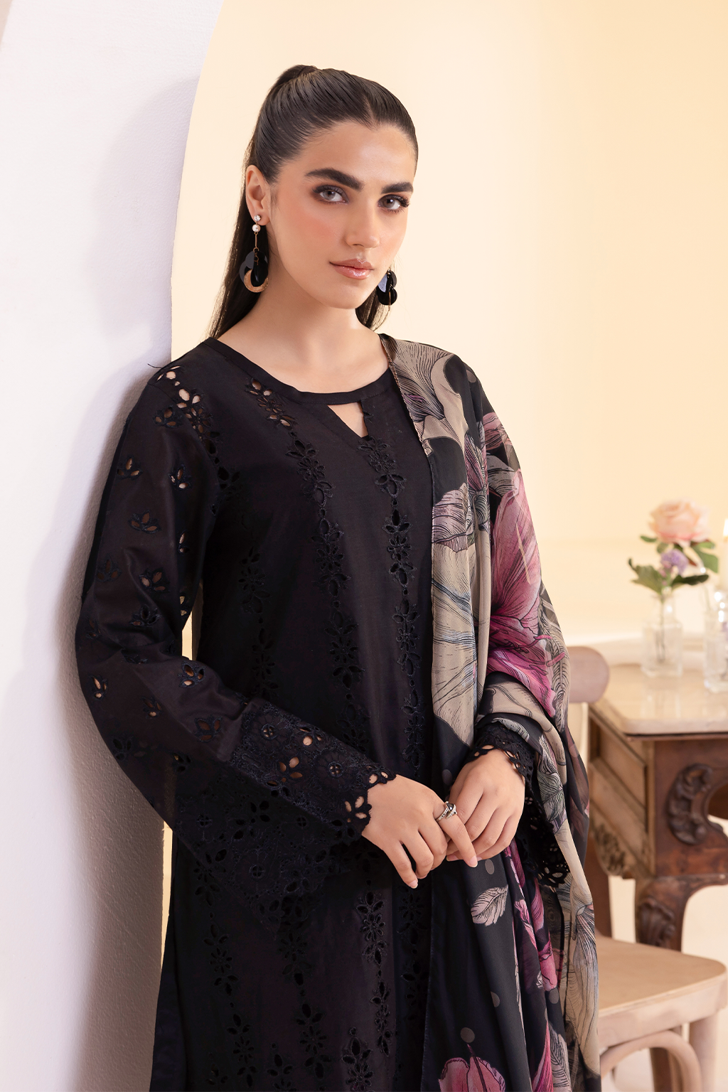 Iznik | Exclusive Lawn | UE-253 EMBROIDERED LAWN by Iznik - Designer Dress - Type: Ladies Clothes - Available at Libayah - 100% Original