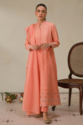 Cross Stitch | Chikankari Lawn 24 | CORAL HAZE by Cross Stitch - Designer Dress - Type: Ladies Clothes - Available at Libayah - 100% Original