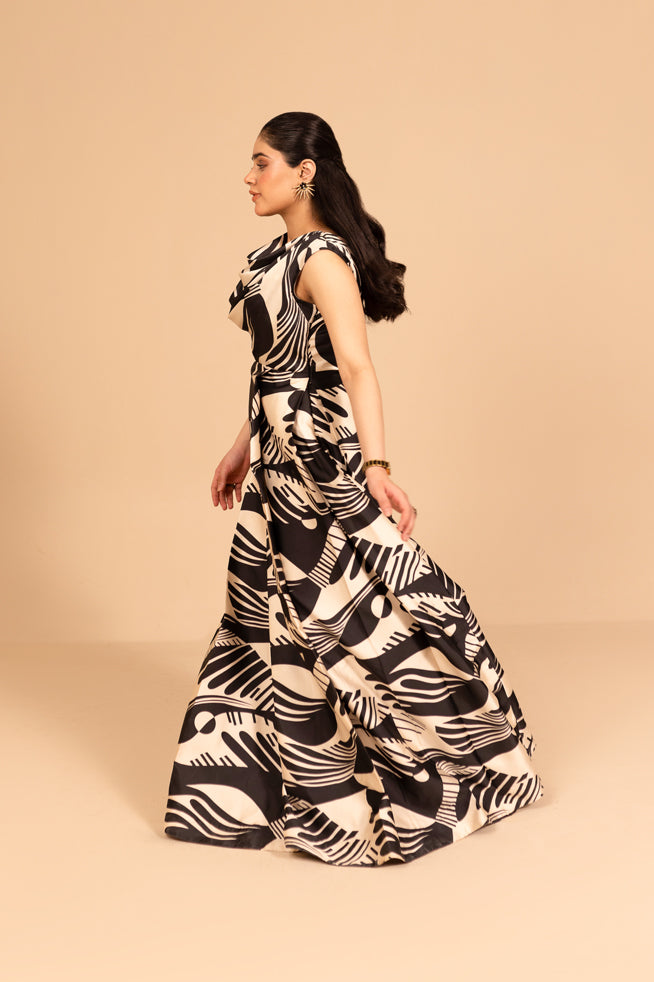 Fozia Khalid | Print Edit | Astral by Fozia Khalid - Designer Dress - Type: Casuals - Available at Libayah - 100% Original