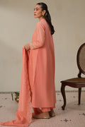 Cross Stitch | Chikankari Lawn 24 | CORAL HAZE by Cross Stitch - Designer Dress - Type: Ladies Clothes - Available at Libayah - 100% Original
