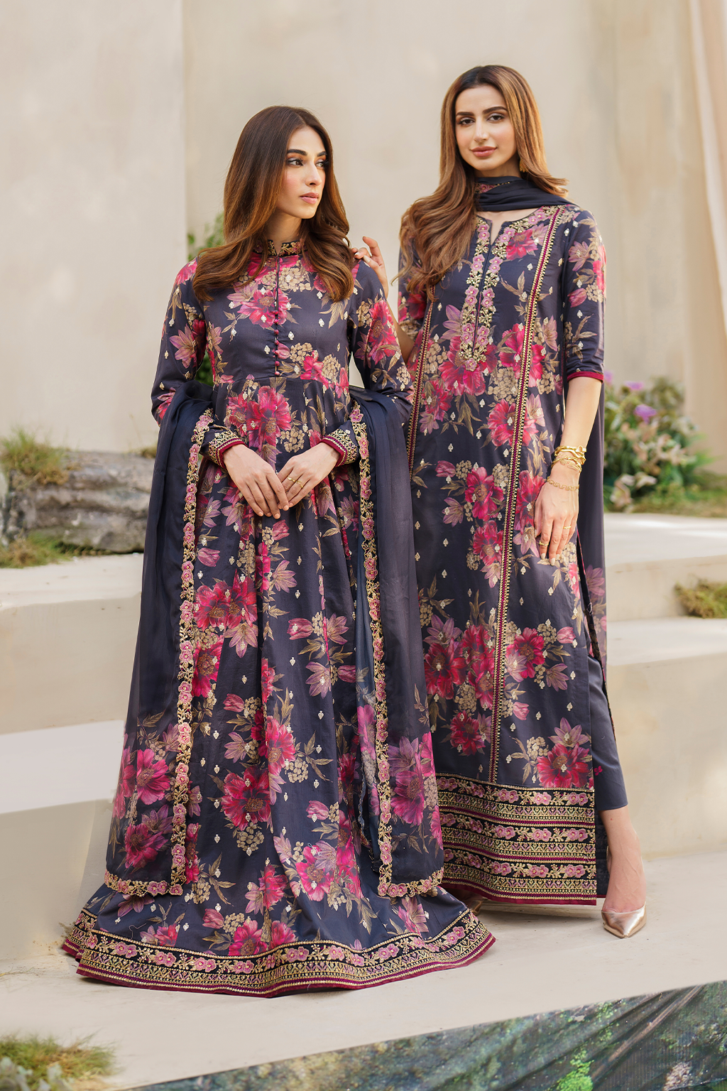 Iznik | Exclusive Lawn | SFL-12 EMBROIDERED LAWN by Iznik - Designer Dress - Type: Ladies Clothes - Available at Libayah - 100% Original