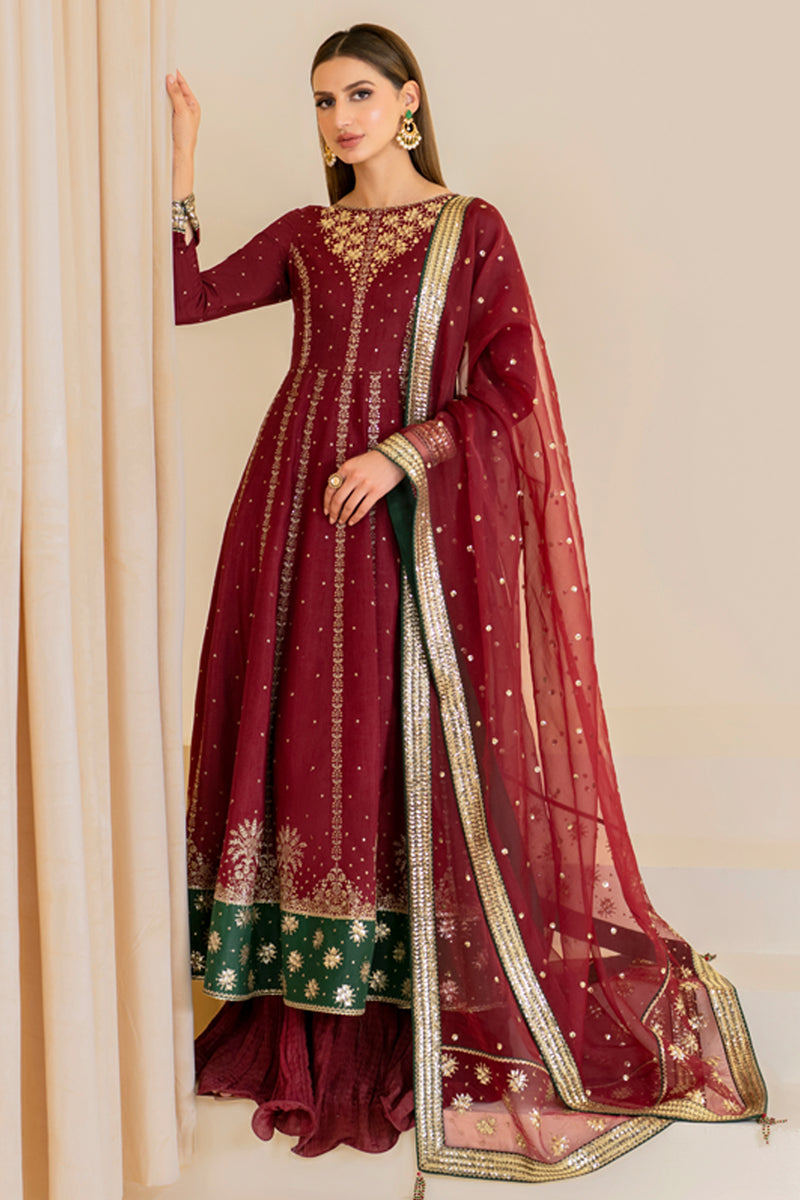 Jazmin | Formals Collection | Raw Silk UR-7018 by Jazmin - Designer Dress - Type: Ladies Clothes - Available at Libayah - 100% Original