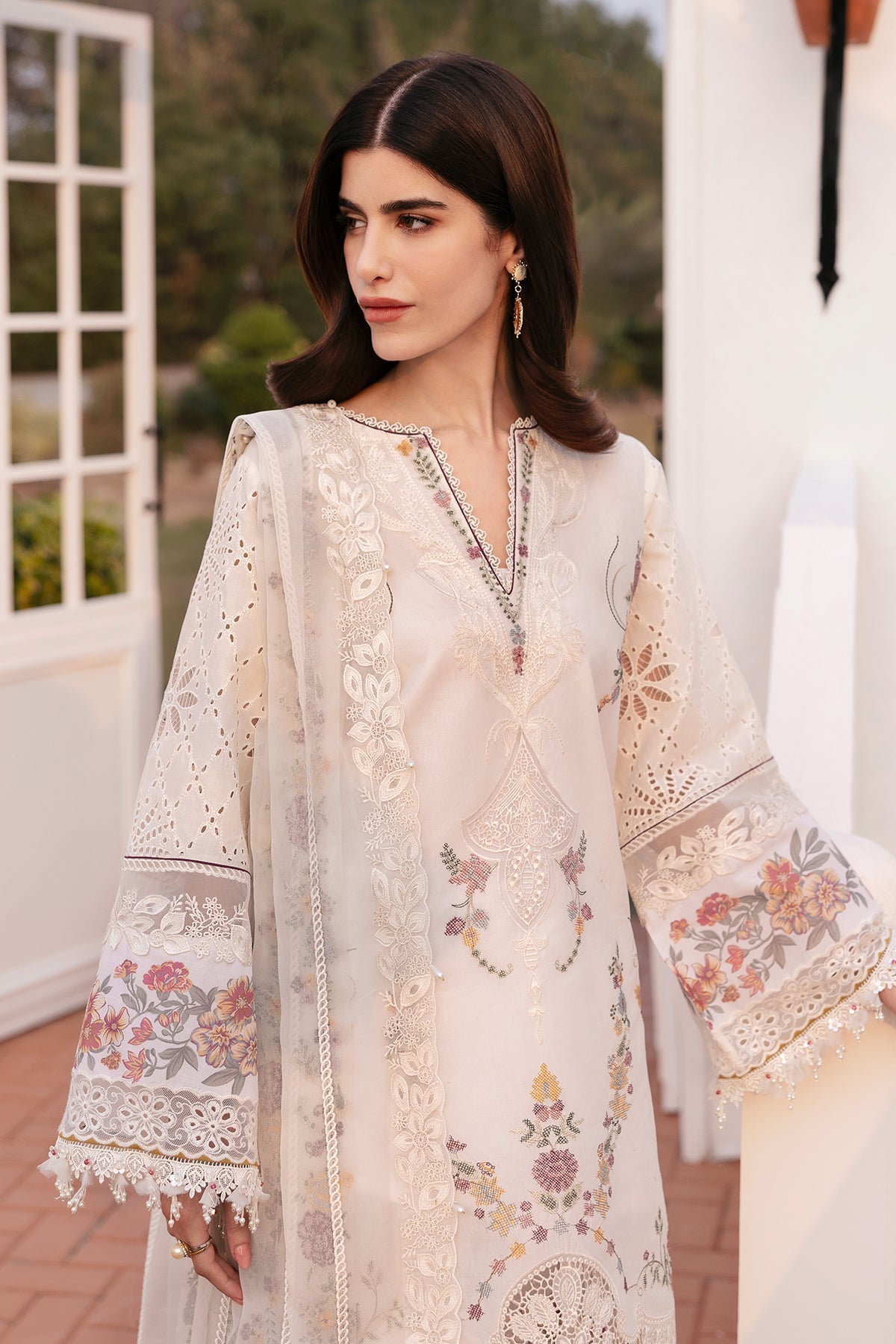 Baroque | Eid Lawn 25 | EL-D06 by Baroque - Designer Dress - Type: Ladies Clothes - Available at Libayah - 100% Original