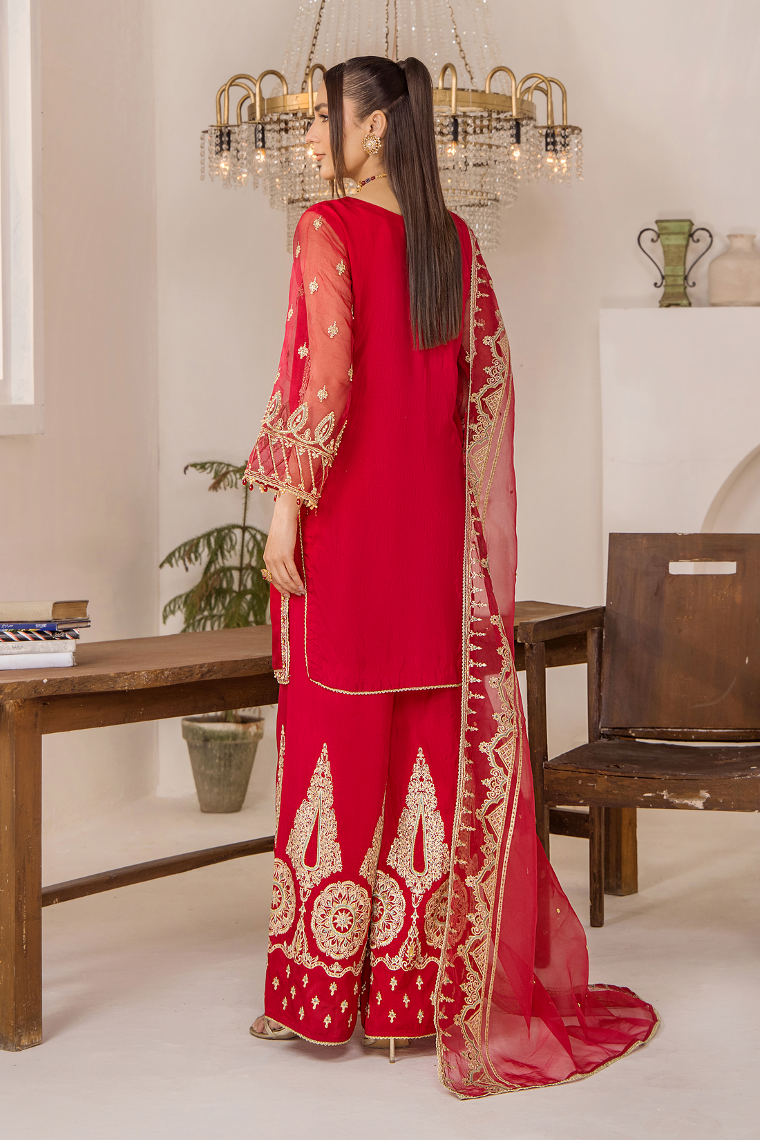 Rajwani | Luxury Formals | Xenia Pink by Rajwani - Designer Dress - Type: Ladies Clothes - Available at Libayah - 100% Original