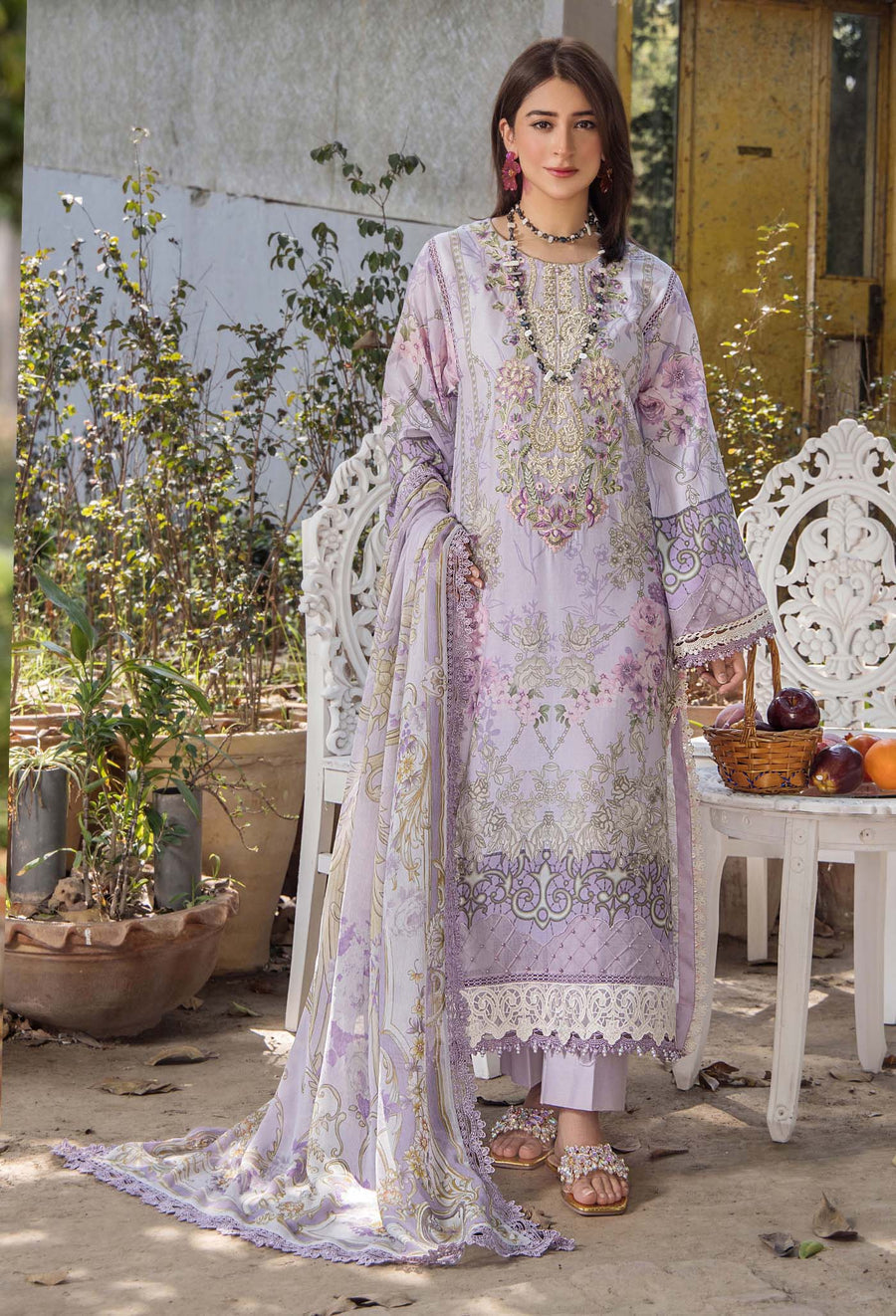 Adans Libas | Jasmine Lawn | JASMINE 2360 by Adans Libas - Designer Dress - Type: Ladies Clothes - Available at Libayah - 100% Original