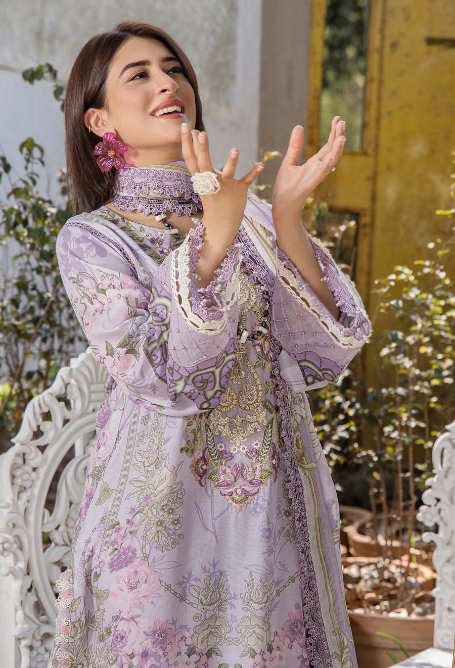 Adans Libas | Jasmine Lawn | JASMINE 2360 by Adans Libas - Designer Dress - Type: Ladies Clothes - Available at Libayah - 100% Original