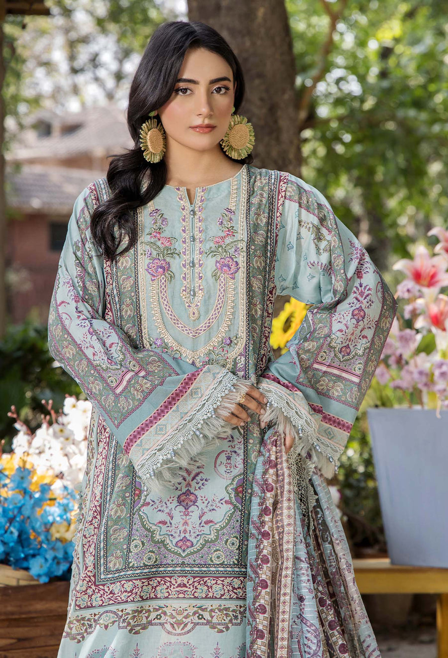 Adans Libas | Jasmine Lawn | JASMINE 2361 by Adans Libas - Designer Dress - Type: Ladies Clothes - Available at Libayah - 100% Original