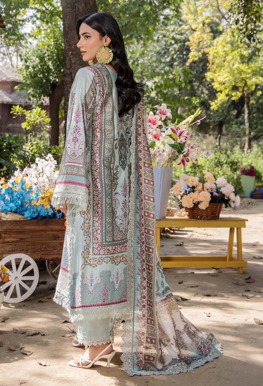 Adans Libas | Jasmine Lawn | JASMINE 2361 by Adans Libas - Designer Dress - Type: Ladies Clothes - Available at Libayah - 100% Original