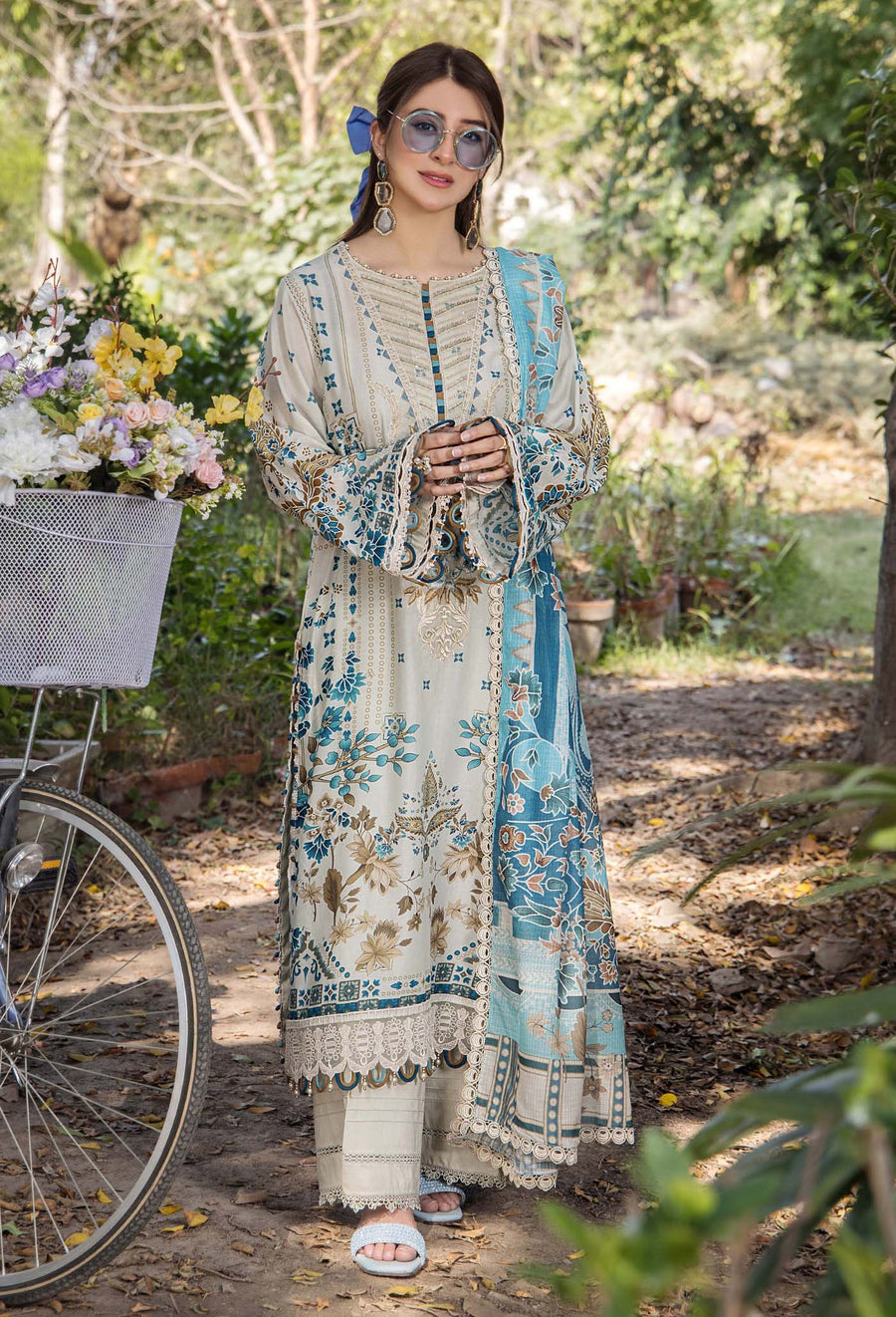 Adans Libas | Jasmine Lawn | JASMINE 2362 by Adans Libas - Designer Dress - Type: Ladies Clothes - Available at Libayah - 100% Original