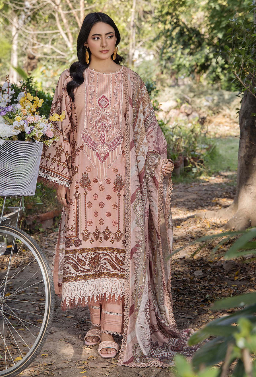 Adans Libas | Jasmine Lawn | JASMINE 2363 by Adans Libas - Designer Dress - Type: Ladies Clothes - Available at Libayah - 100% Original