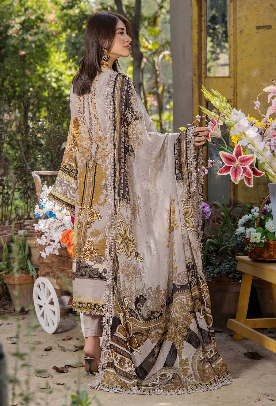 Adans Libas | Jasmine Lawn | JASMINE 2364 by Adans Libas - Designer Dress - Type: Ladies Clothes - Available at Libayah - 100% Original