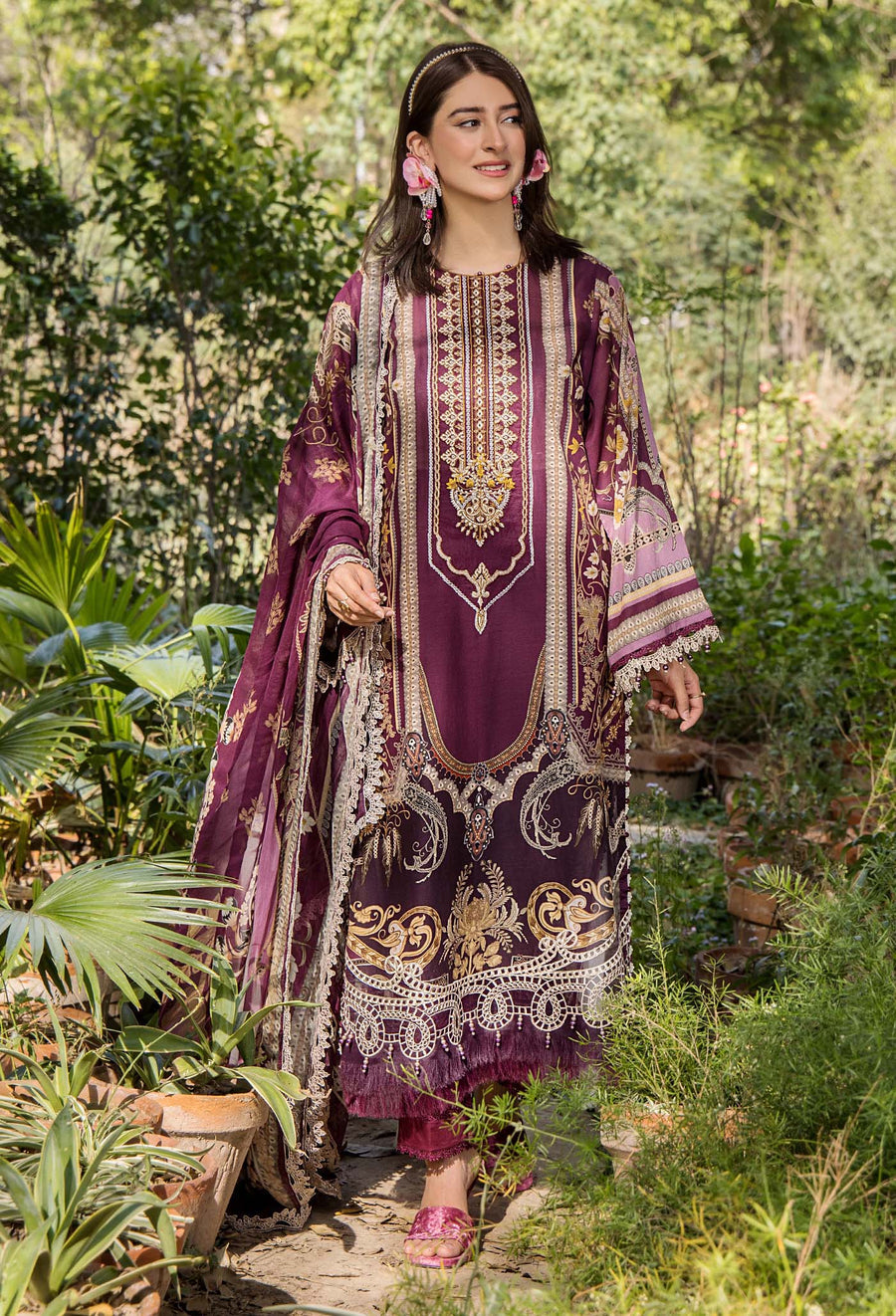 Adans Libas | Jasmine Lawn | JASMINE 2366 by Adans Libas - Designer Dress - Type: Ladies Clothes - Available at Libayah - 100% Original