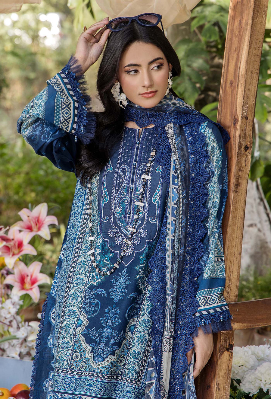Adans Libas | Jasmine Lawn | JASMINE 2367 by Adans Libas - Designer Dress - Type: Ladies Clothes - Available at Libayah - 100% Original