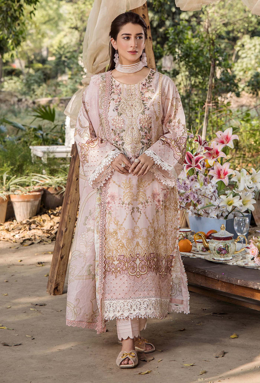 Adans Libas | Jasmine Lawn | JASMINE 2368 by Adans Libas - Designer Dress - Type: Ladies Clothes - Available at Libayah - 100% Original