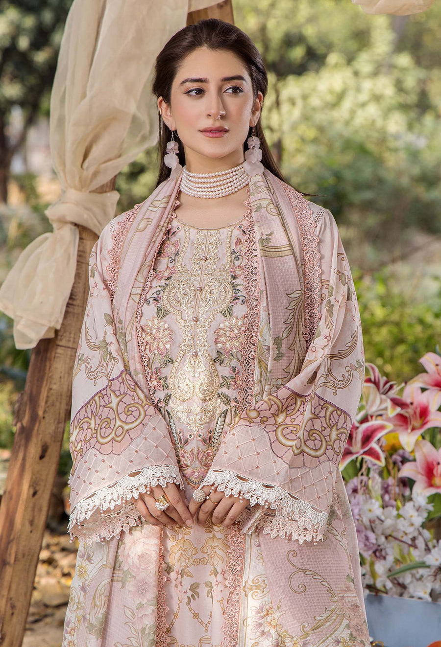 Adans Libas | Jasmine Lawn | JASMINE 2368 by Adans Libas - Designer Dress - Type: Ladies Clothes - Available at Libayah - 100% Original