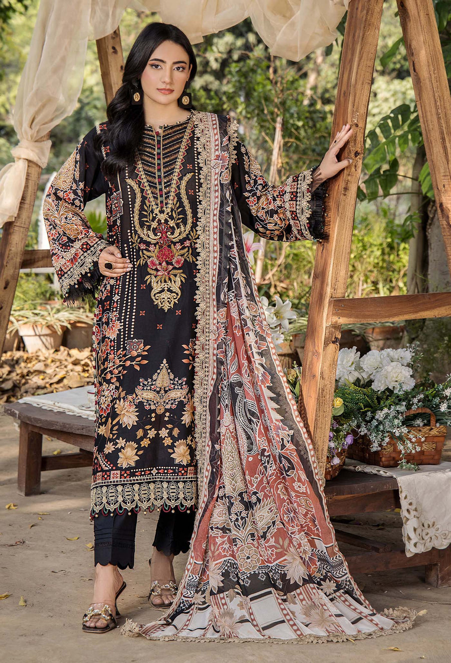 Adans Libas | Jasmine Lawn | JASMINE 2369 by Adans Libas - Designer Dress - Type: Ladies Clothes - Available at Libayah - 100% Original