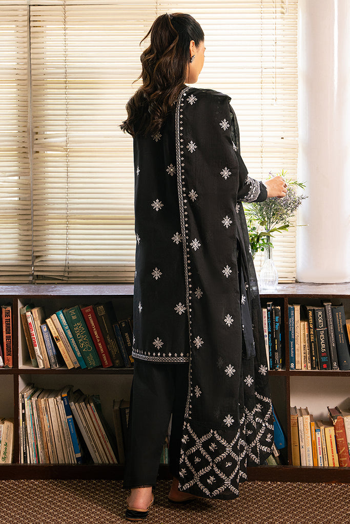 Cross Stitch | Mahiri Embroidered Lawn 24 | BLACK ORCHID by Cross Stitch - Designer Dress - Type: Ladies Clothes - Available at Libayah - 100% Original