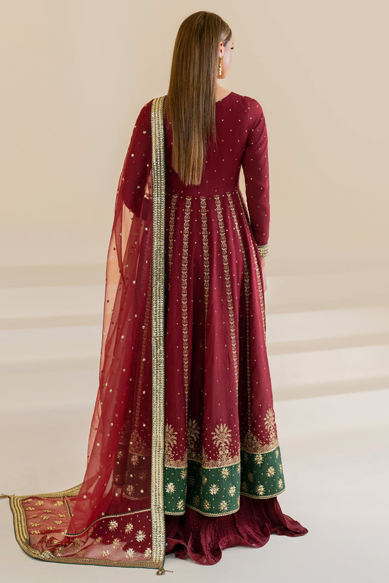Jazmin | Formals Collection | Raw Silk UR-7018 by Jazmin - Designer Dress - Type: Ladies Clothes - Available at Libayah - 100% Original