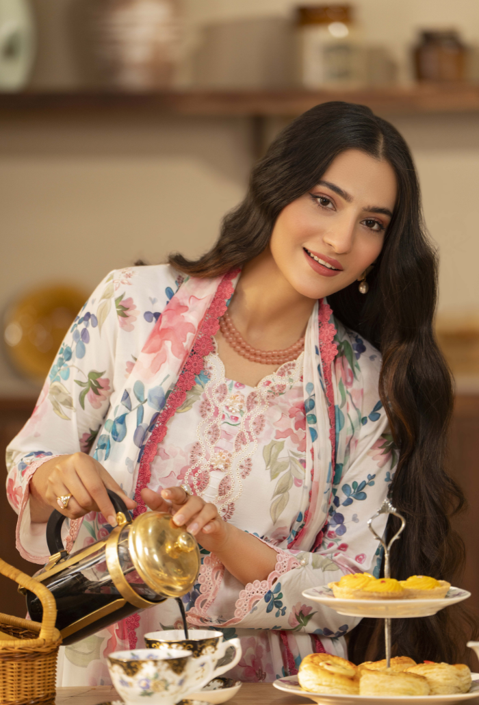 Humdum | Senora Lawn 25 | Senora - D01 by Humdum - Designer Dress - Type: Ladies Clothes - Available at Libayah - 100% Original