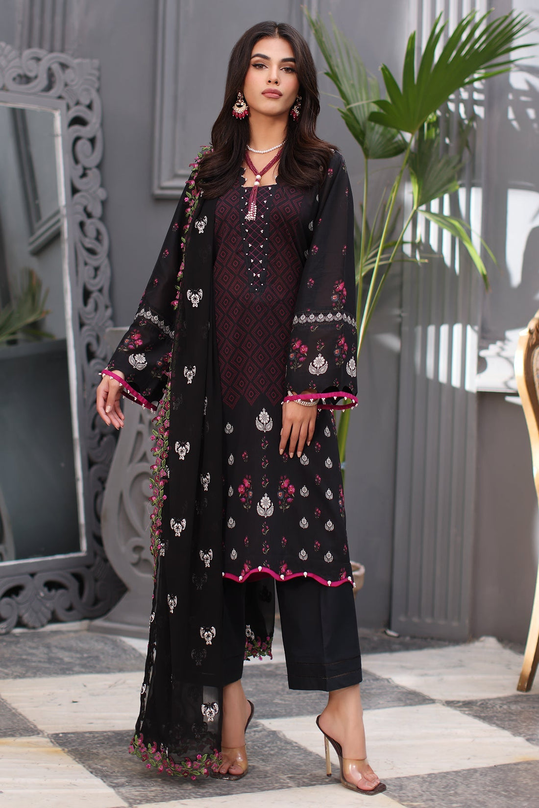 Charizma | Lawn Collection 24 | AS4-15 by Charizma - Designer Dress - Type: Casuals - Available at Libayah - 100% Original