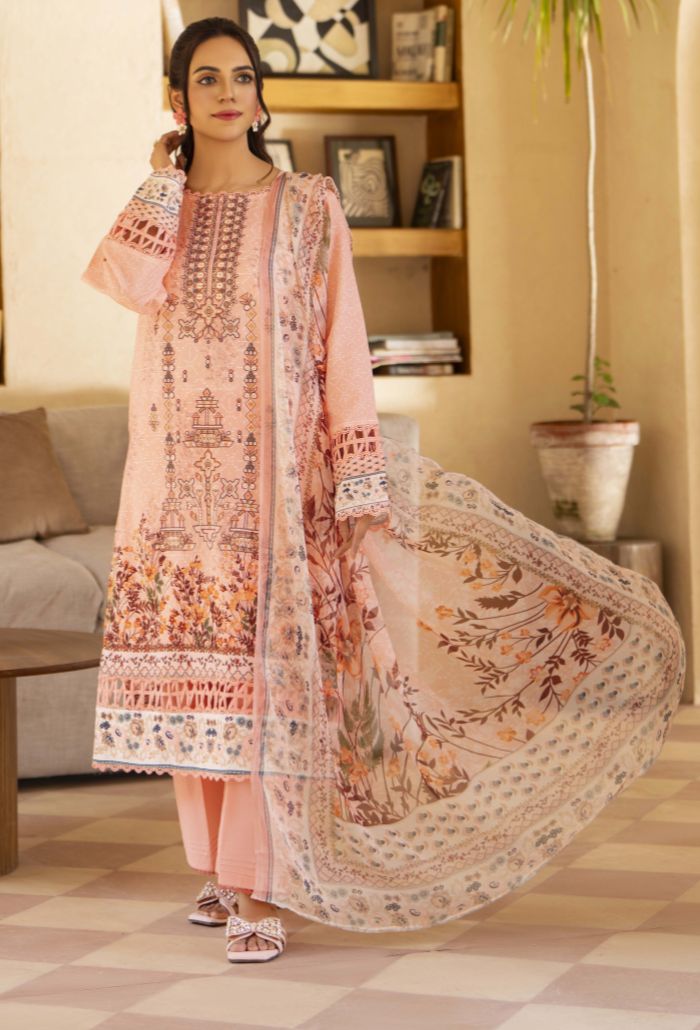 Humdum | Zarwisha 25 | Zarwisha-D01 by Humdum - Designer Dress - Type: Ladies Clothes - Available at Libayah - 100% Original