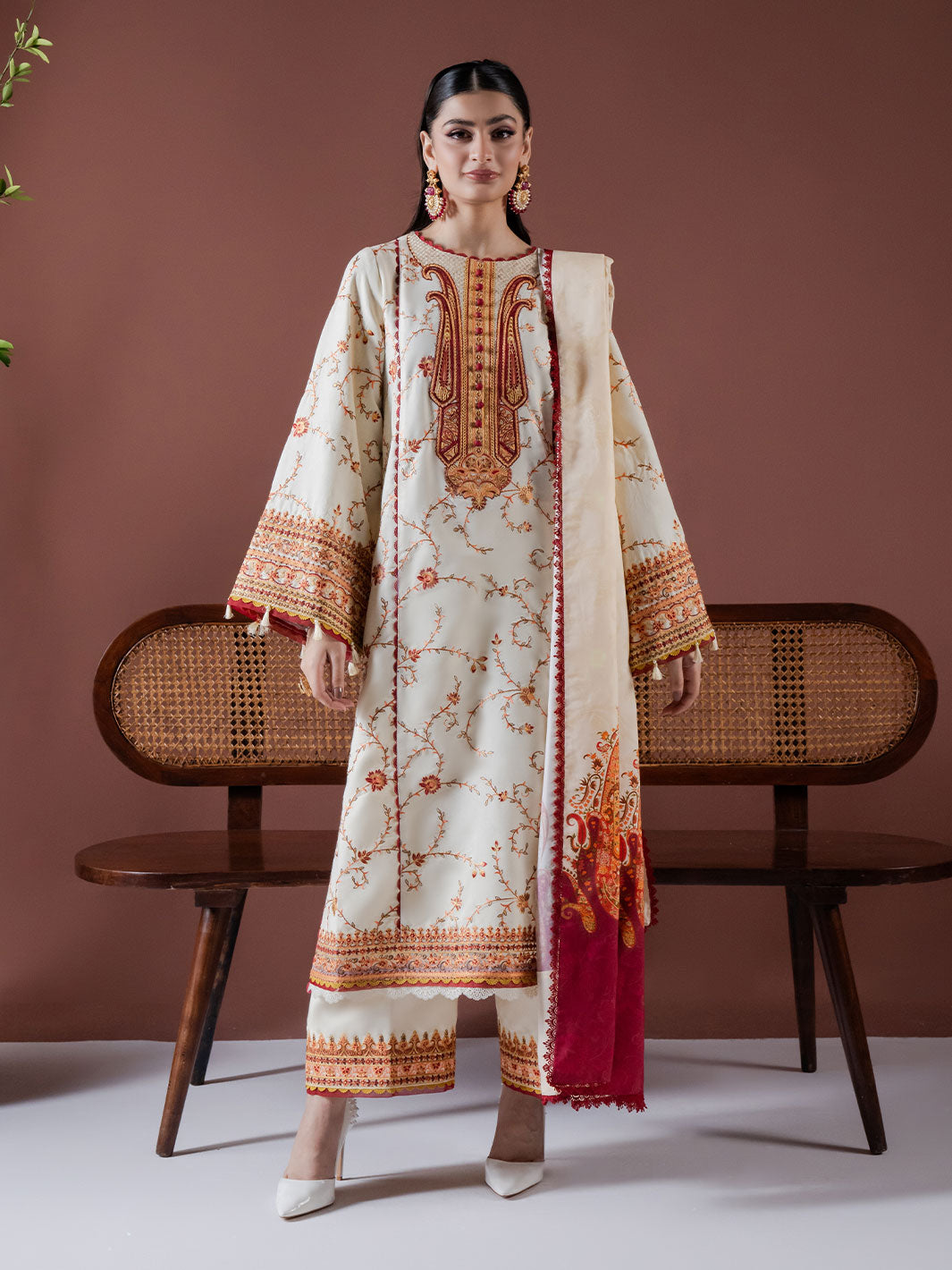 Faiza Faisal | Winter Edit 2024 | ADA by Faiza Faisal - Designer Dress - Type: Ladies Clothes - Available at Libayah - 100% Original