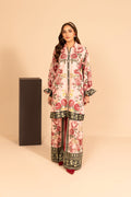 Fozia Khalid | Print Edit | Coral by Fozia Khalid - Designer Dress - Type: Casuals - Available at Libayah - 100% Original