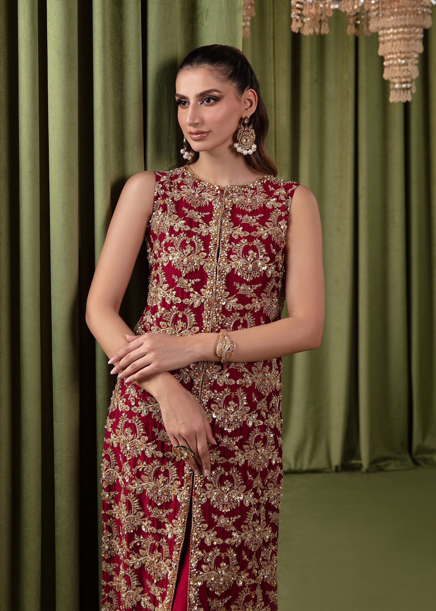 Kanwal Malik | Wedding Formals and Bridals | Ruby by Kanwal Malik - Designer Dress - Type: Ladies Clothes - Available at Libayah - 100% Original