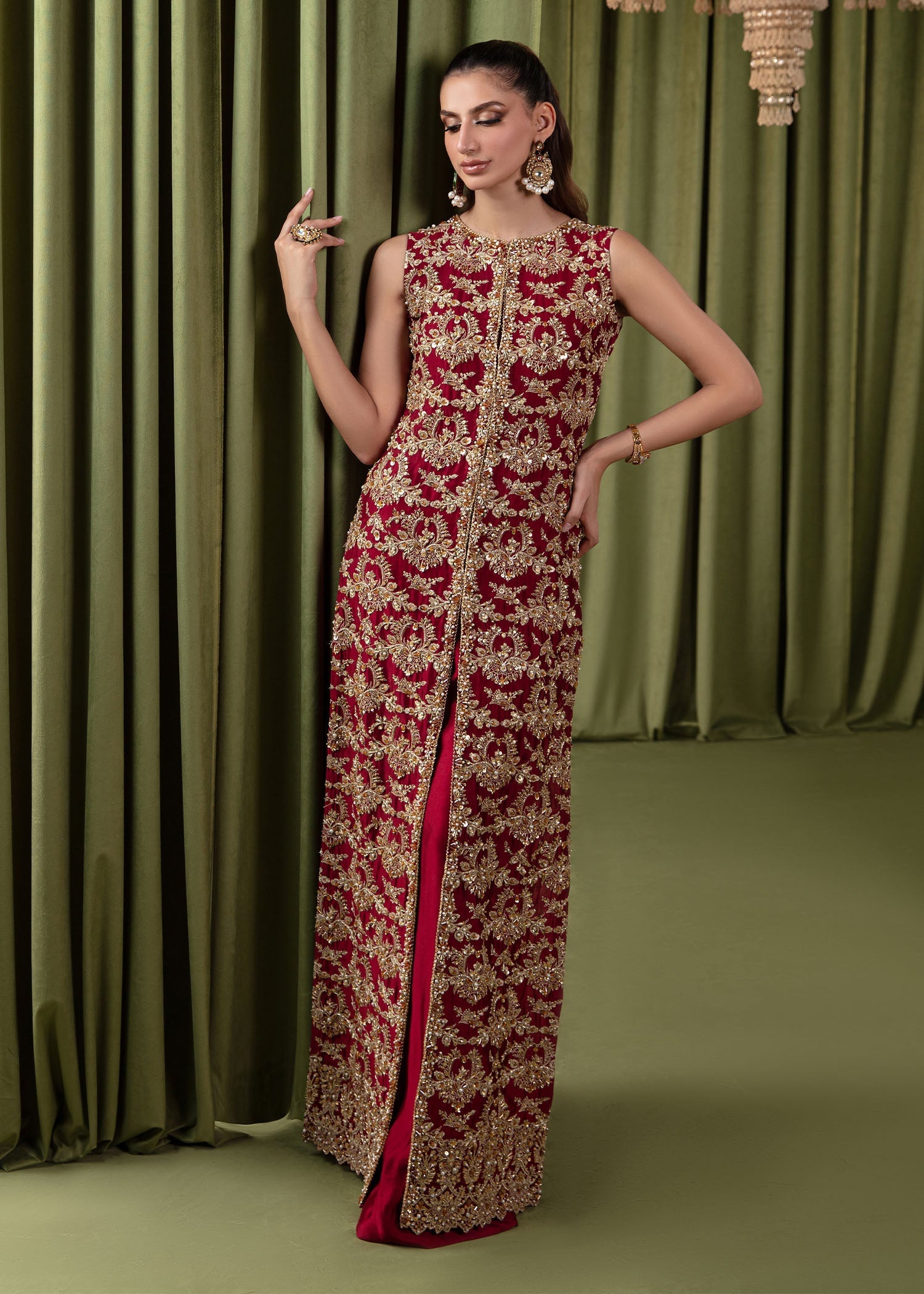 Kanwal Malik | Wedding Formals and Bridals | Ruby by Kanwal Malik - Designer Dress - Type: Ladies Clothes - Available at Libayah - 100% Original