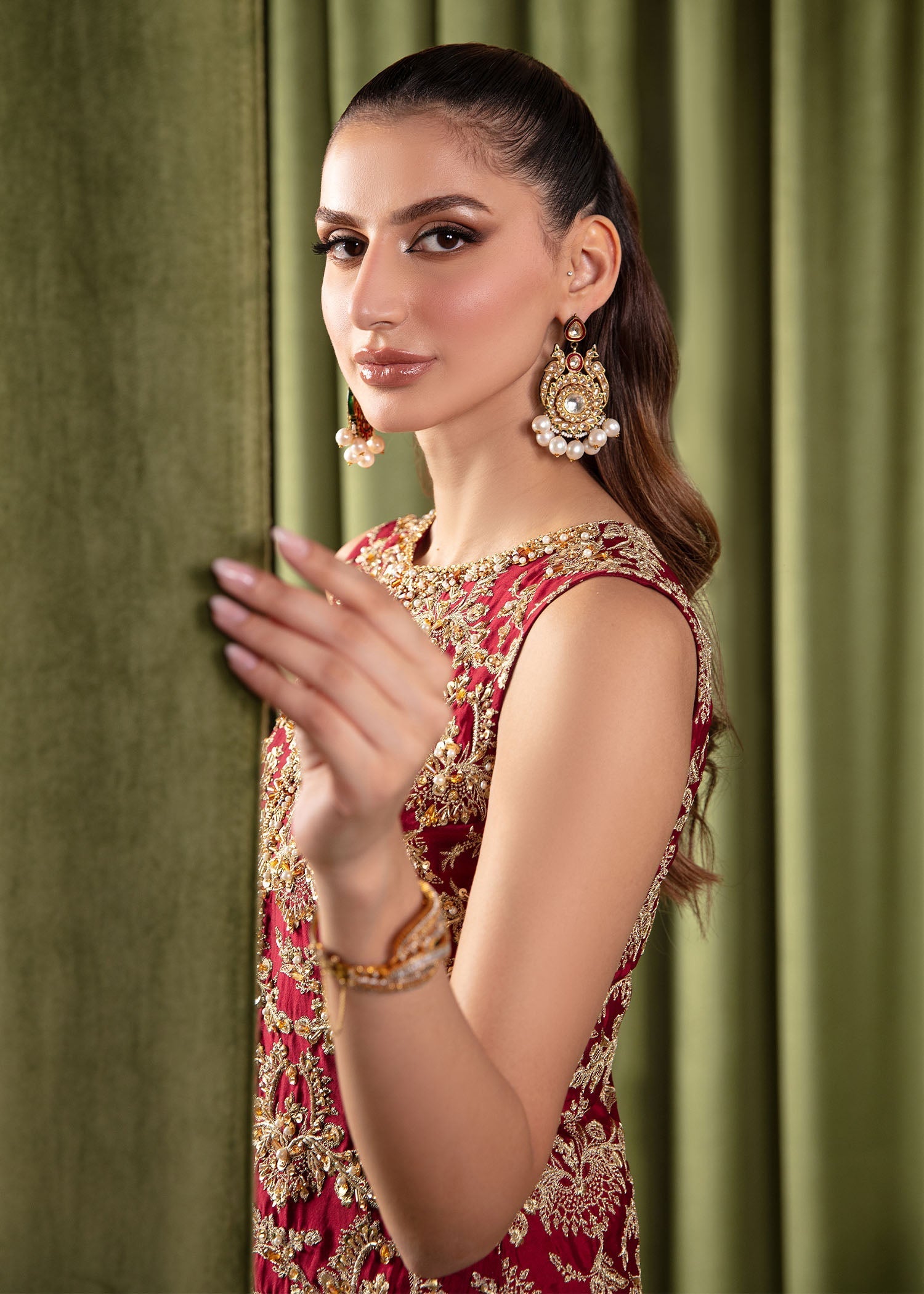 Kanwal Malik | Wedding Formals and Bridals | Ruby by Kanwal Malik - Designer Dress - Type: Ladies Clothes - Available at Libayah - 100% Original