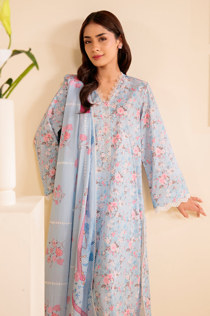 Cross Stitch | Daily Wear | MYSTIQUE BLUE by Cross Stitch - Designer Dress - Type: Casuals - Available at Libayah - 100% Original