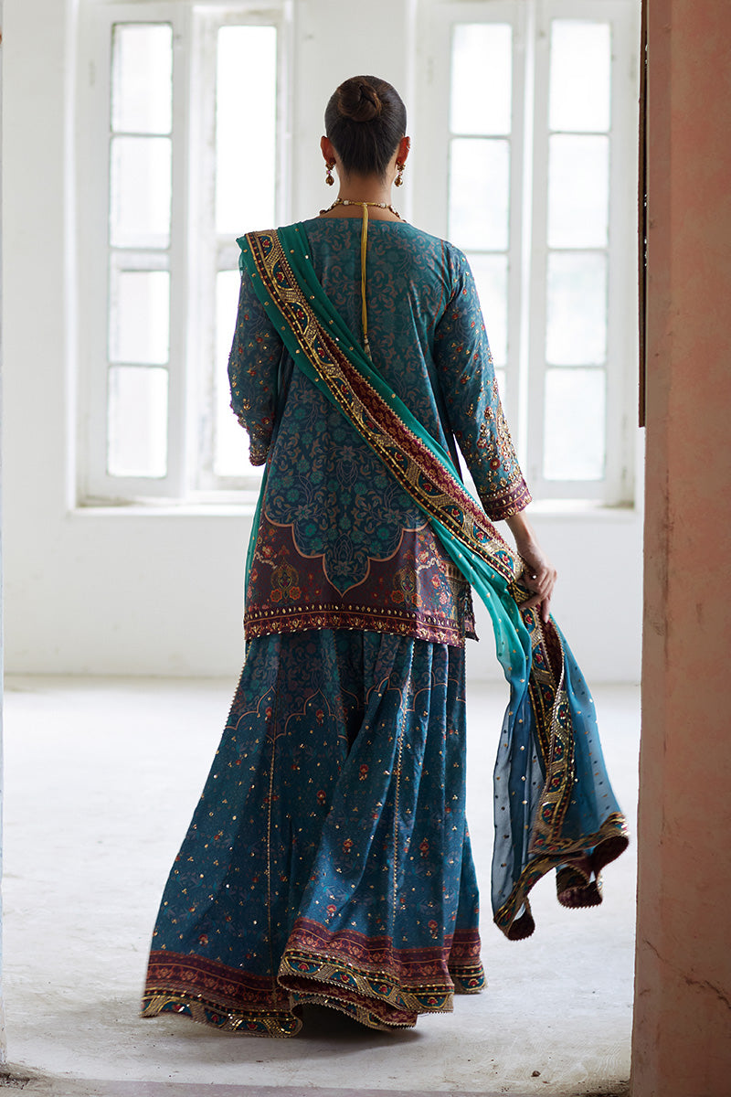 Mina Hassan | Formal Dholki Collection | Leela by Mina Hassan - Designer Dress - Type: Ladies Clothes - Available at Libayah - 100% Original