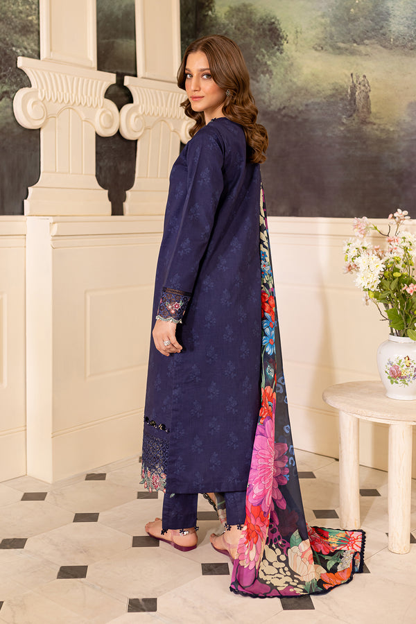 Farasha | Seraya Lawn 24 | INDIGO by Farasha - Designer Dress - Type: Ladies Clothes - Available at Libayah - 100% Original