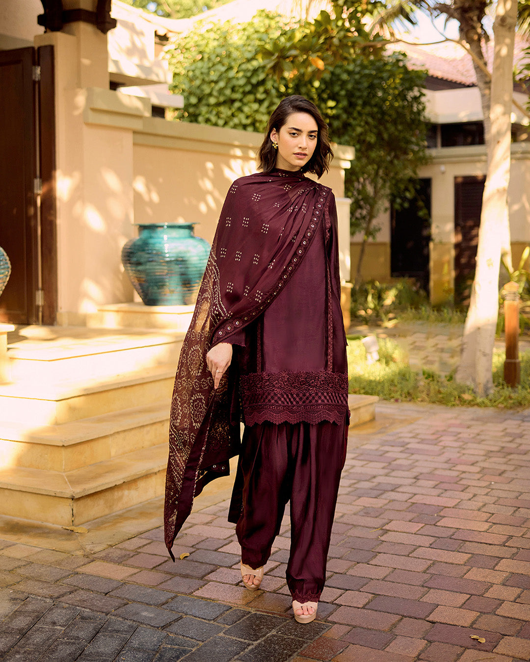 Faiza Saqlain | Carmela Luxury Pret | Triana by Faiza Saqlain - Designer Dress - Type: Ladies Clothes - Available at Libayah - 100% Original