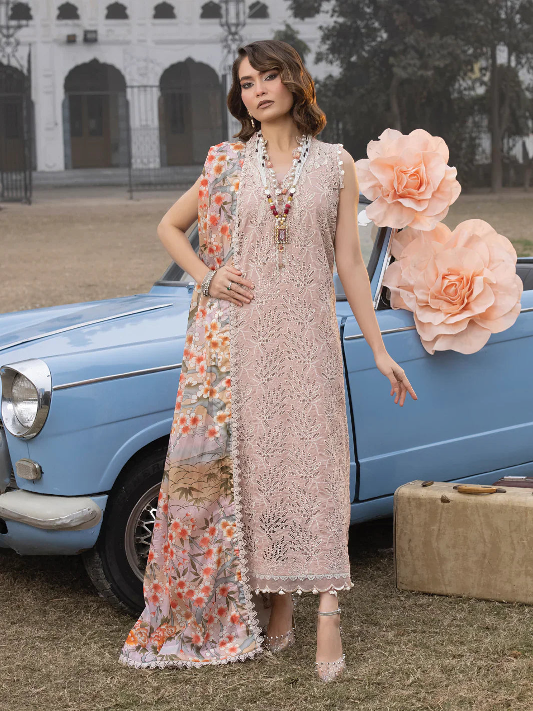 Faiza Faisal | Maya Luxury Lawn | Amirah by Faiza Faisal - Designer Dress - Type: Ladies Clothes - Available at Libayah - 100% Original