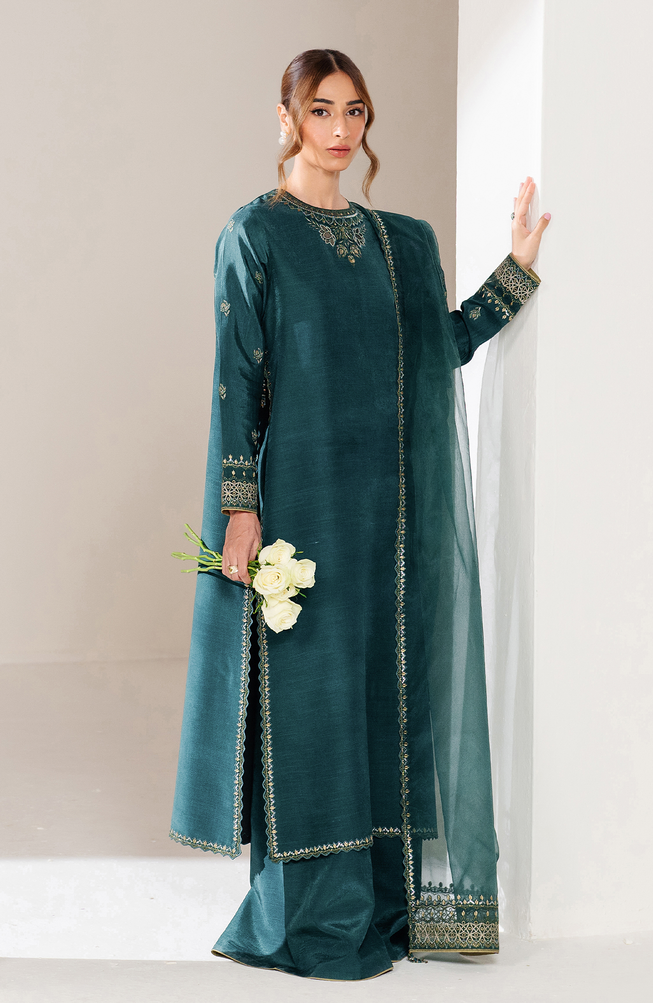 Seran | Eid Luxe Pret 25 | ZEINA by Seran - Designer Dress - Type: Ladies Clothes - Available at Libayah - 100% Original