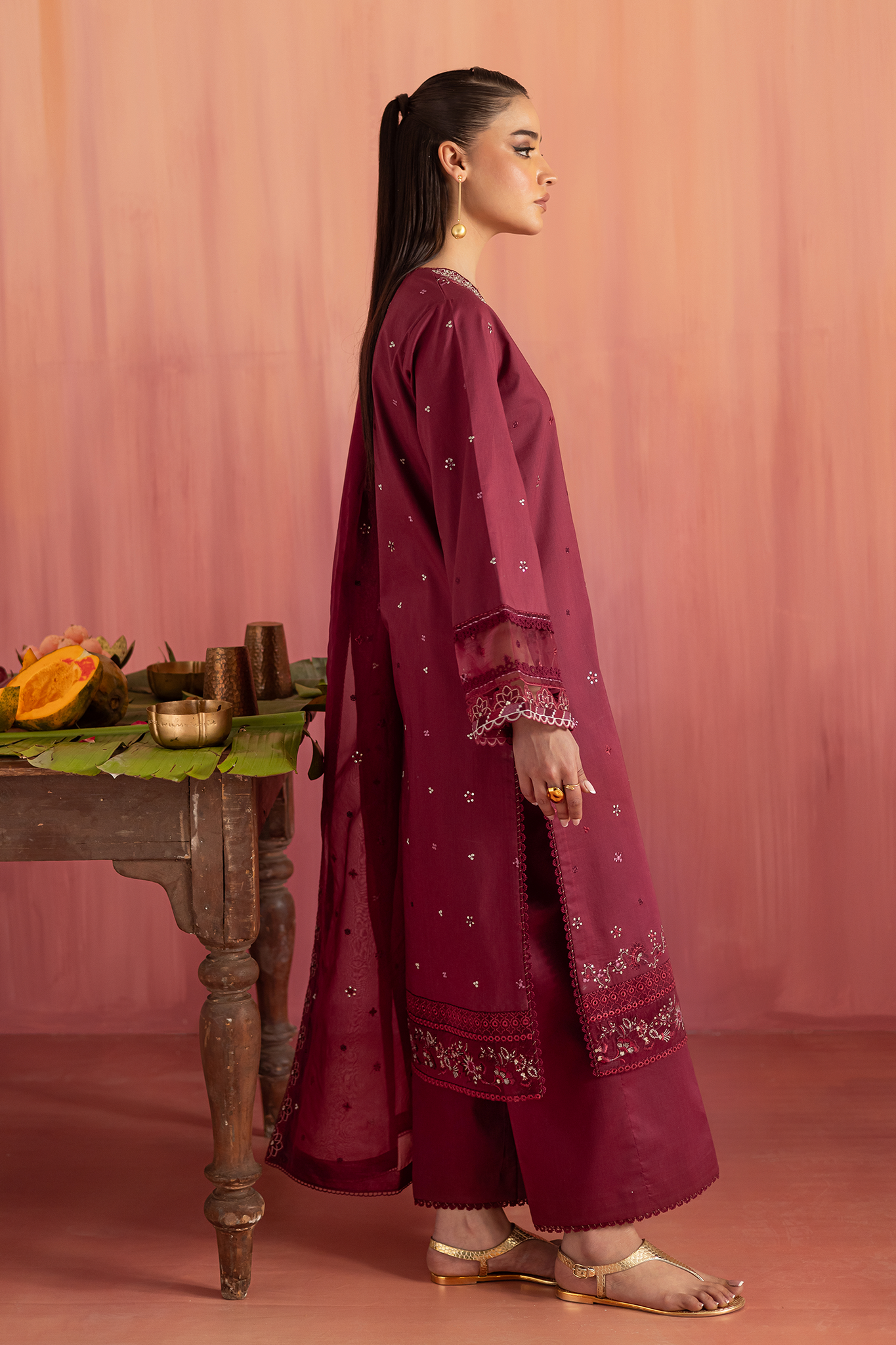 Seran | Nayab Eid Lawn | MEHER by Seran - Designer Dress - Type: Ladies Clothes - Available at Libayah - 100% Original