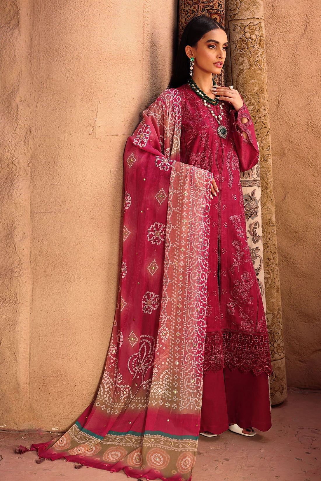 Nureh | Bazaar Lawn | NE-158 by Nureh - Designer Dress - Type: Ladies Clothes - Available at Libayah - 100% Original