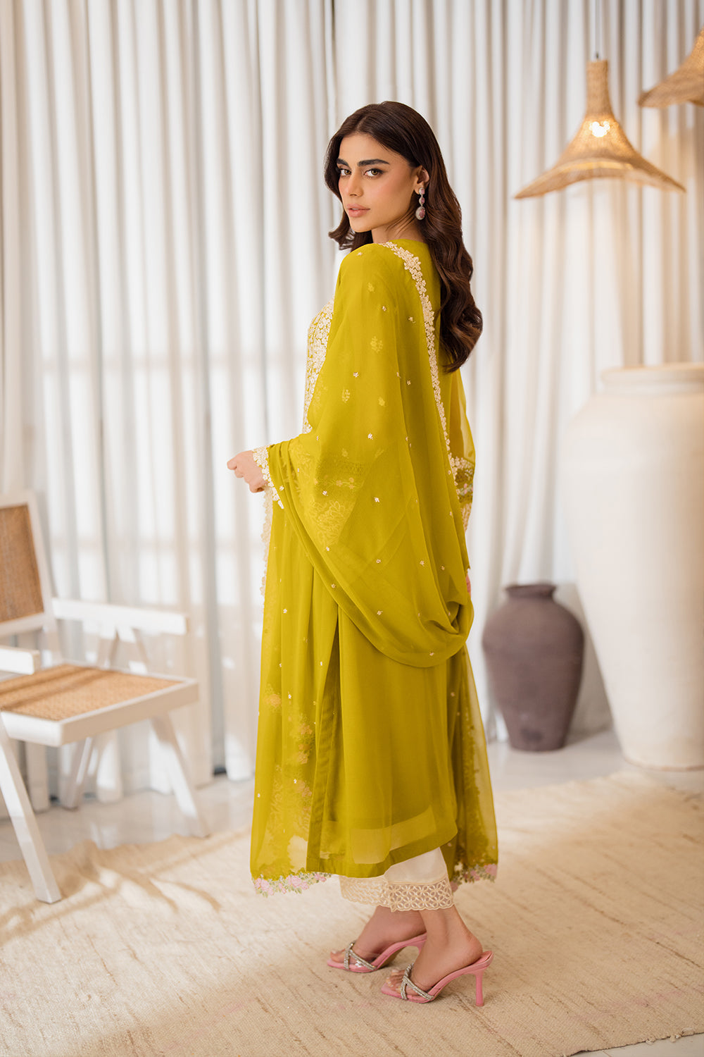 Azure | Luxe Formals | Amber Glow by Azure - Designer Dress - Type: Ladies Clothes - Available at Libayah - 100% Original