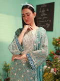 Salitex | Izel Lawn 24 | SKY BLOOM - LUXURY LAWN EMBROIDERED SUIT by Salitex - Designer Dress - Type: Casuals - Available at Libayah - 100% Original