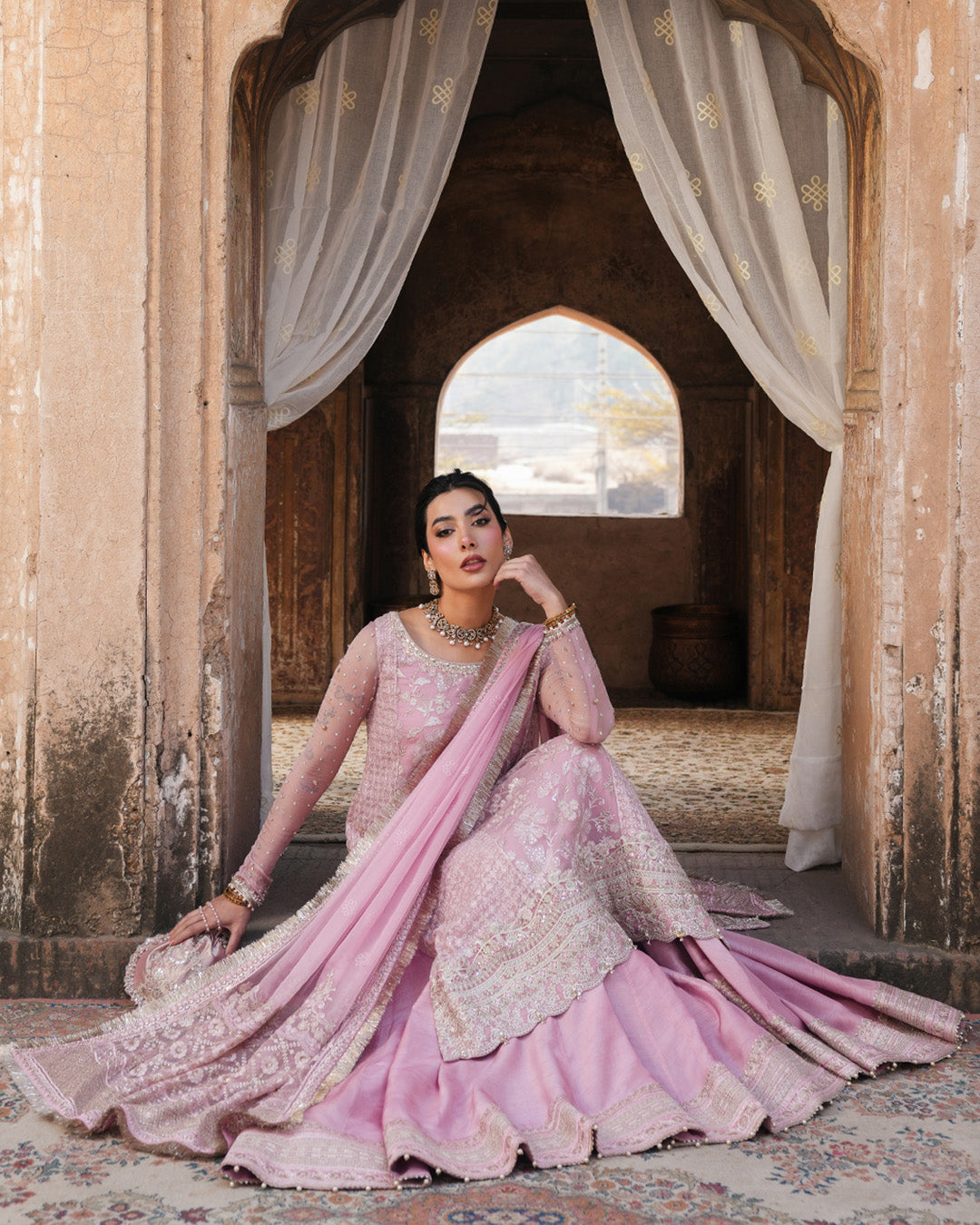 Faiza Saqlain | Zimmal Formals | Vemita by Faiza Saqlain - Designer Dress - Type: Ladies Clothes - Available at Libayah - 100% Original