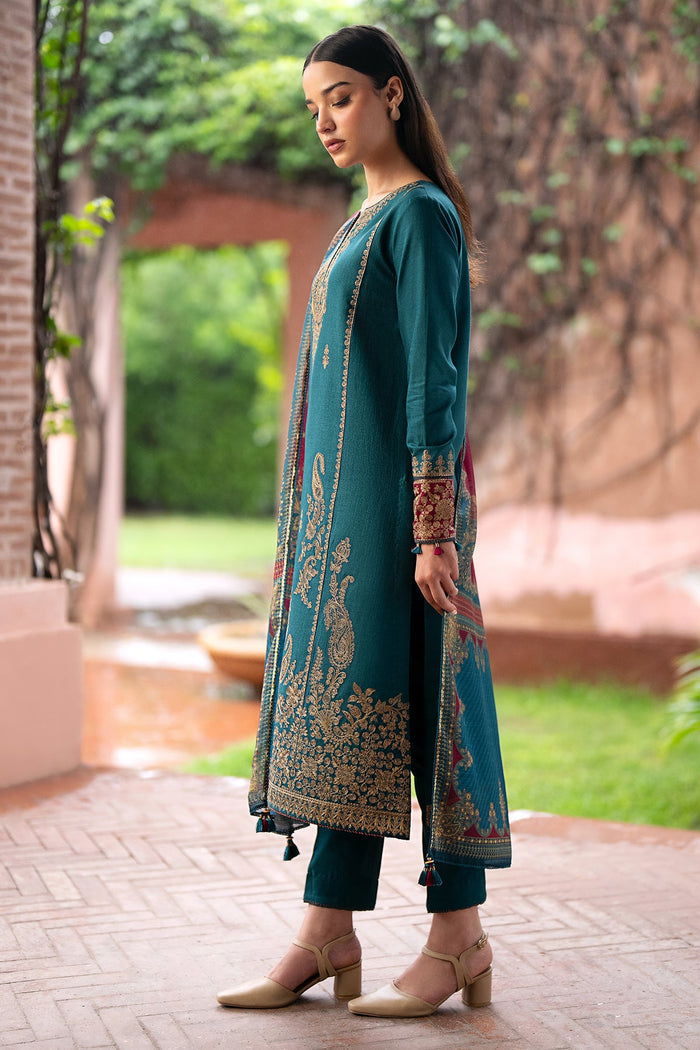 Jazmin | Winter Edition 24 | KHADDAR UW-0070 by Jazmin - Designer Dress - Type: Luxury - Available at Libayah - 100% Original