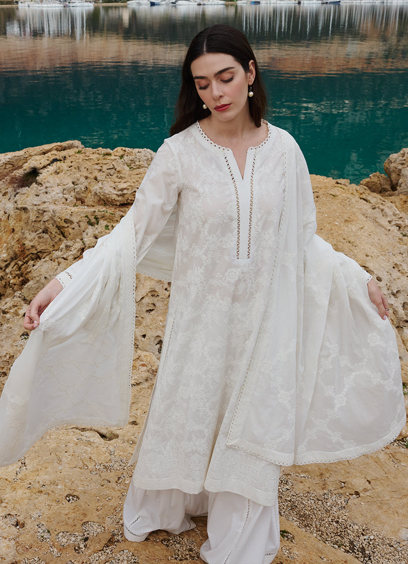 Image | Lawnkari 25 | Nour by Image - Designer Dress - Type: Ladies Clothes - Available at Libayah - 100% Original