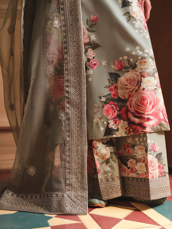 Humjoli | Luxury Collection | Olive Tree by Humjoli - Designer Dress - Type: Ladies Clothes - Available at Libayah - 100% Original