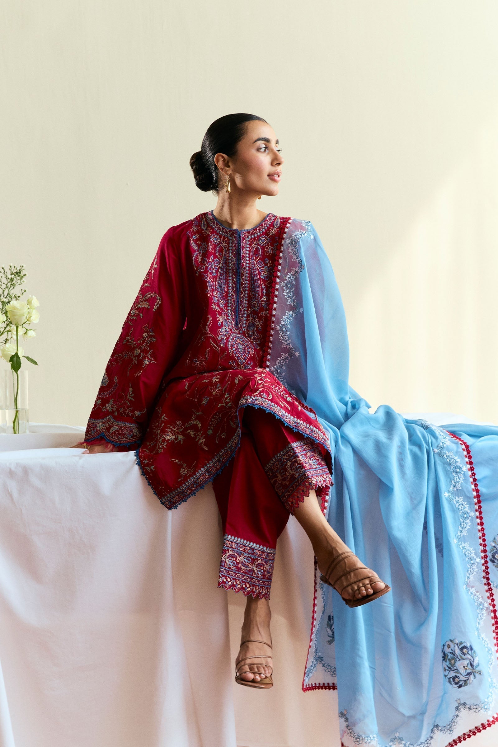 Zara Shahjahan | Coco Eid Edit | Opal-D1 by Zara Sahjahan - Designer Dress - Type: Ladies Clothes - Available at Libayah - 100% Original
